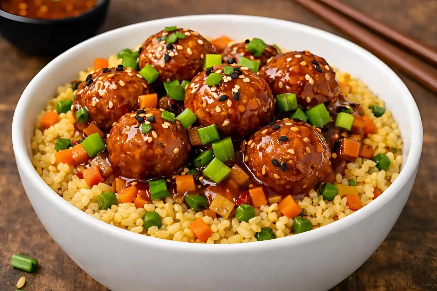 Manchurian Rice Bowl