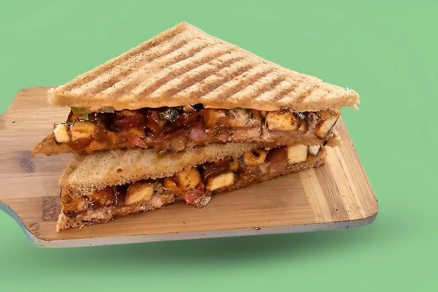 Jerk Cottage Cheese Sandwich