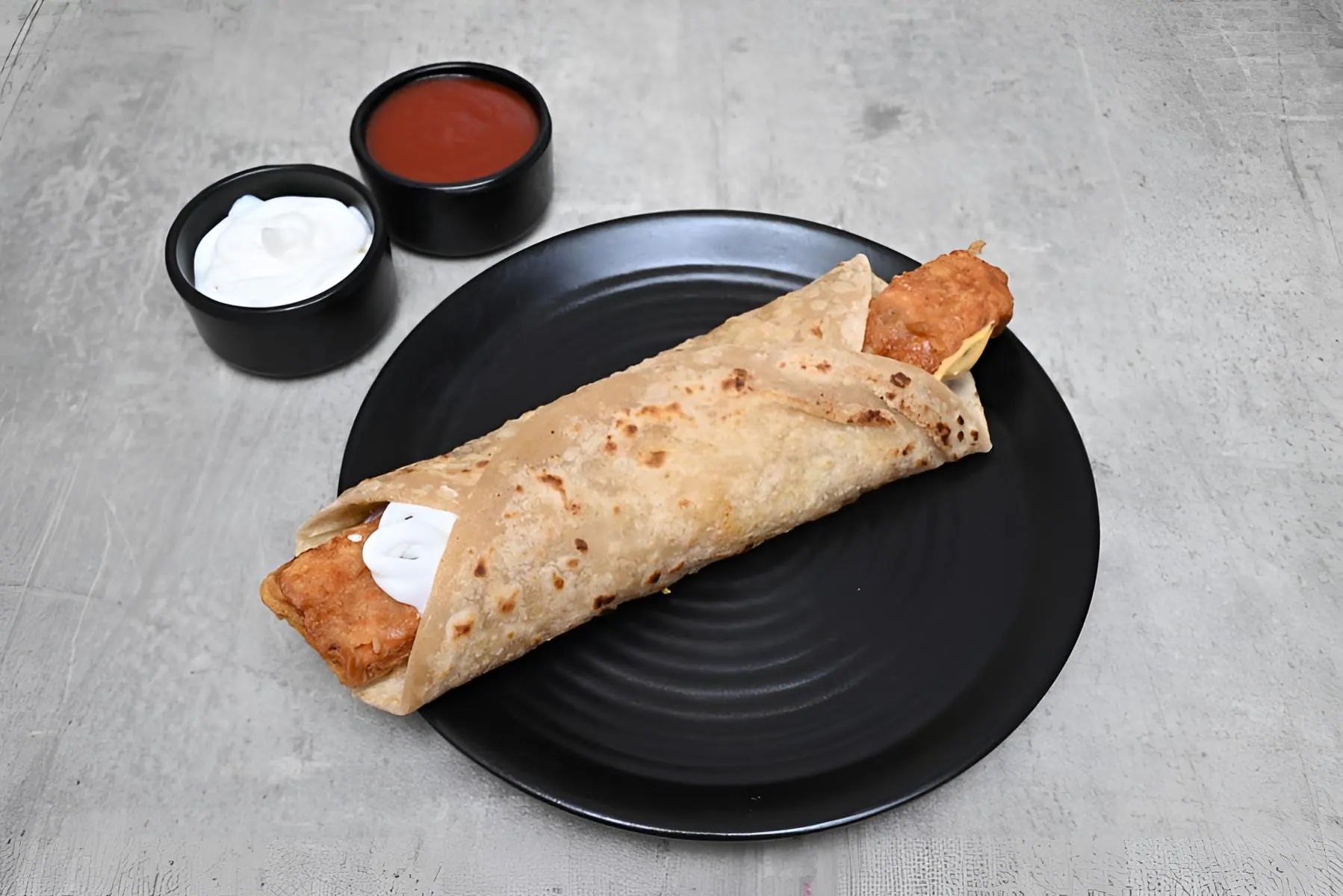 Whole Wheat Chicken Roll.