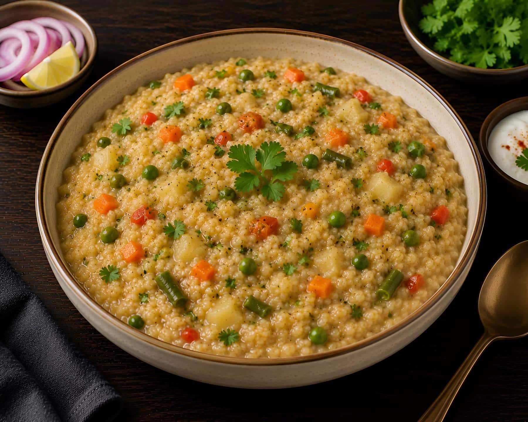 Vegetable Daliya
