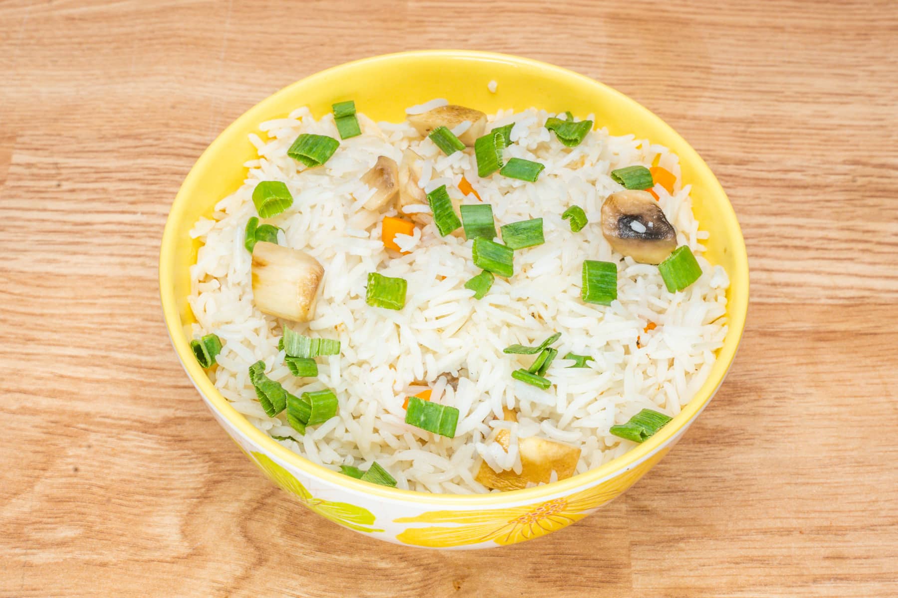 Veg Mushroom Fried Rice