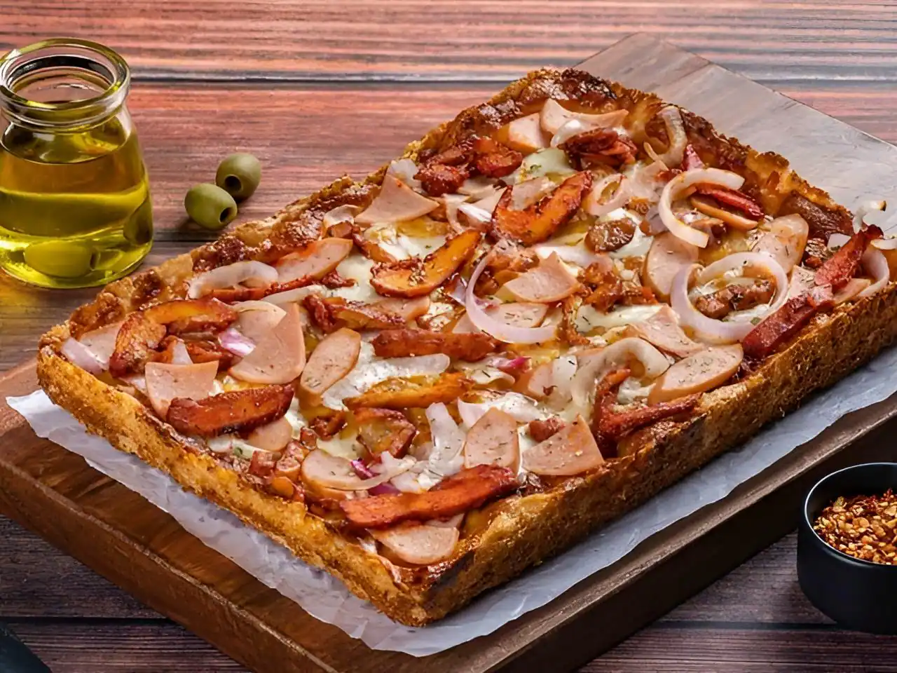 Chicken Trio | 3 Chicken Pizza