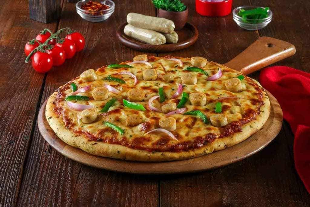 Chicken Sausage Pizza [7 Inches]
