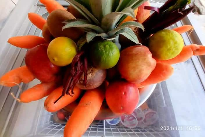 Abc (Apple+Beetrot+Carrot) Squeezed Juice