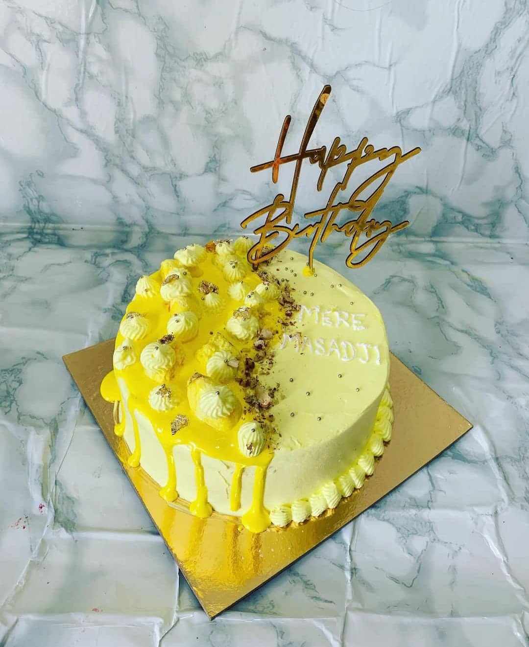 Top 45+ Amezing Haldi Ceremony Cake Ideas 2021/Simple Haldi Theme Cake  Design/Yellow Cake Ideas 2021 - YouTube