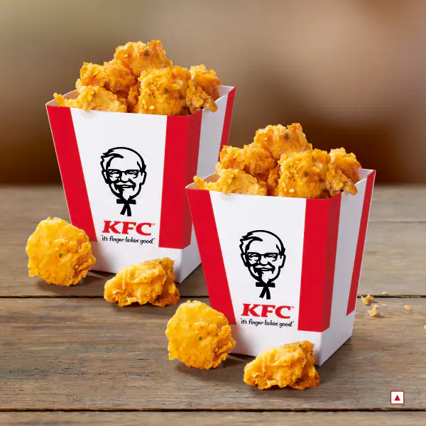 2 X Medium Chicken Popcorn