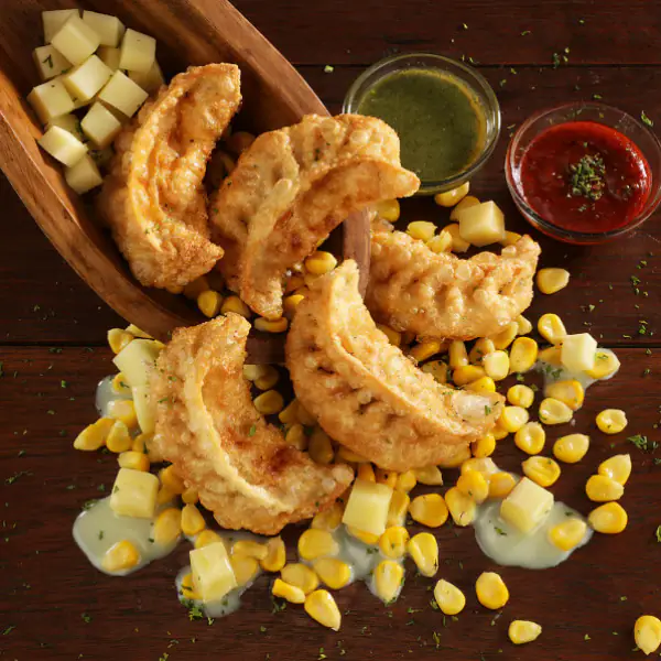 Corn & Cheese Momos(5 Pcs)