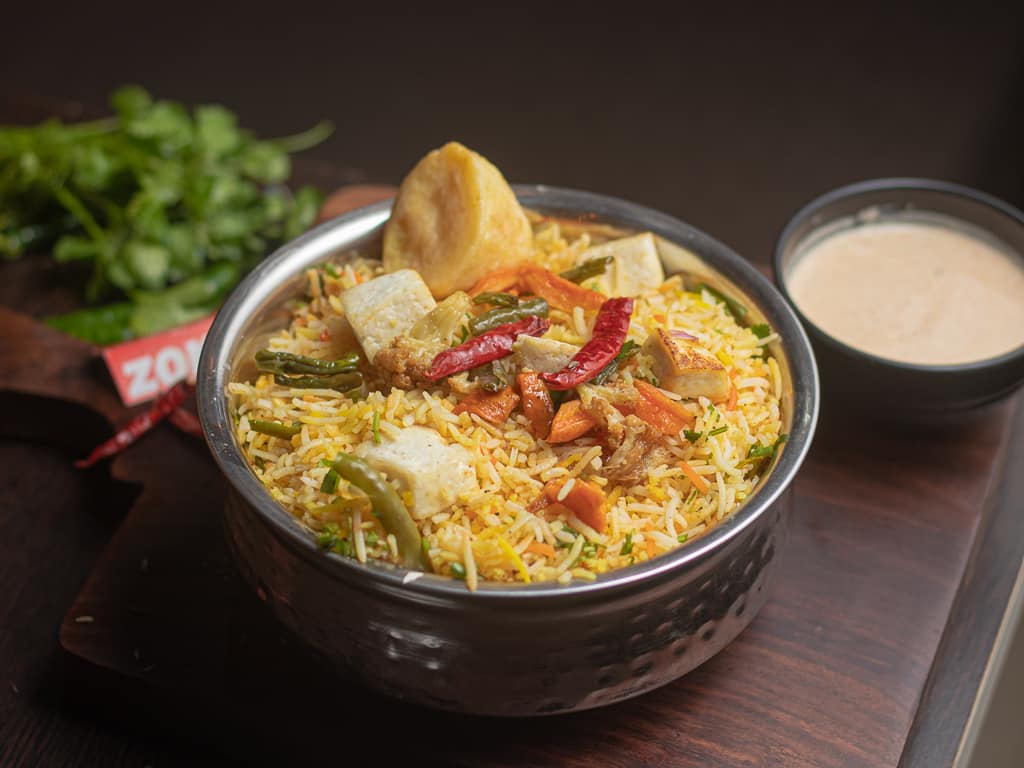 Veg Kolhapuri Biryani