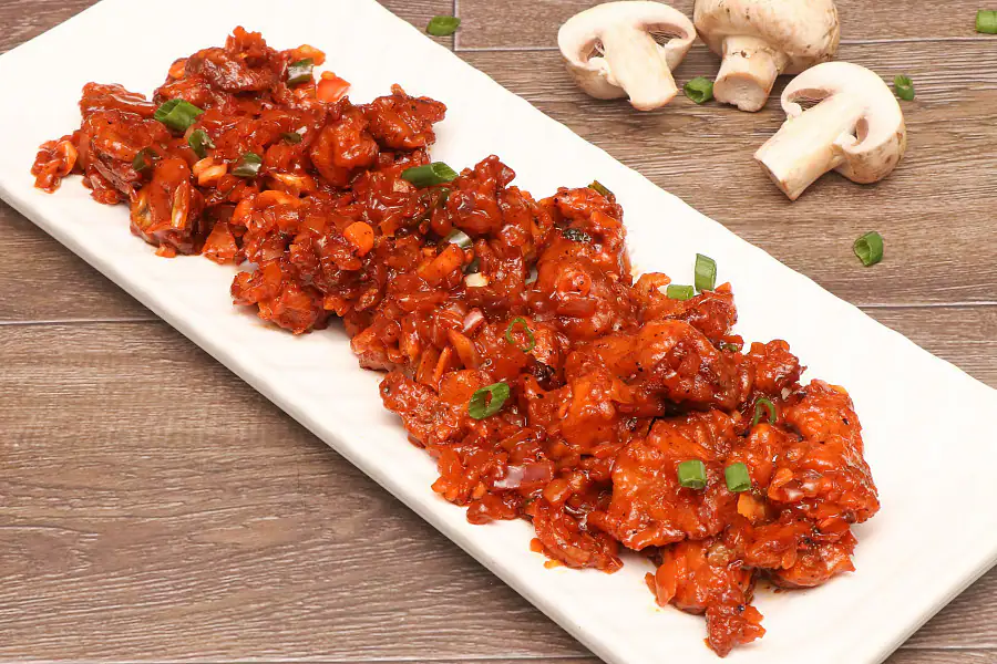 Mushroom Manchurian