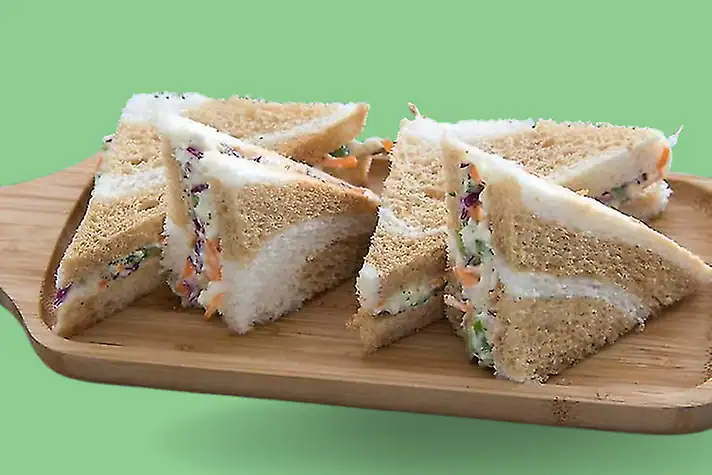 Fresh Slaw Whole Wheat Sandwich
