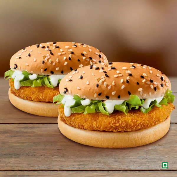 Veg Krisper Burgers - 2pc