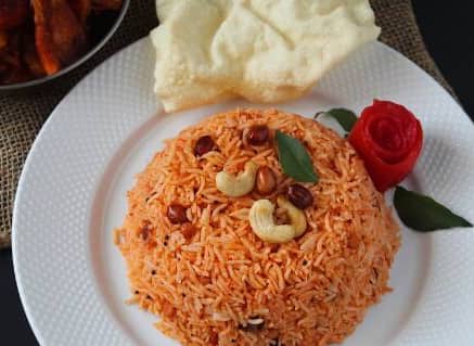 Tomato Pickle With Rice