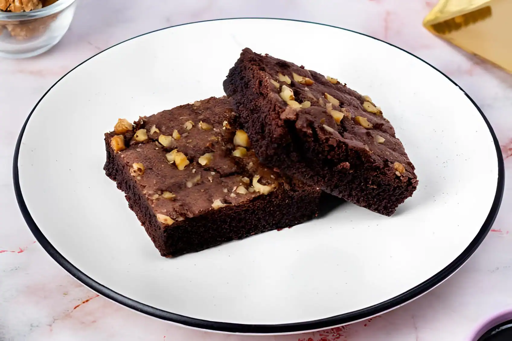 Walnut Brownie [ 1 Piece]