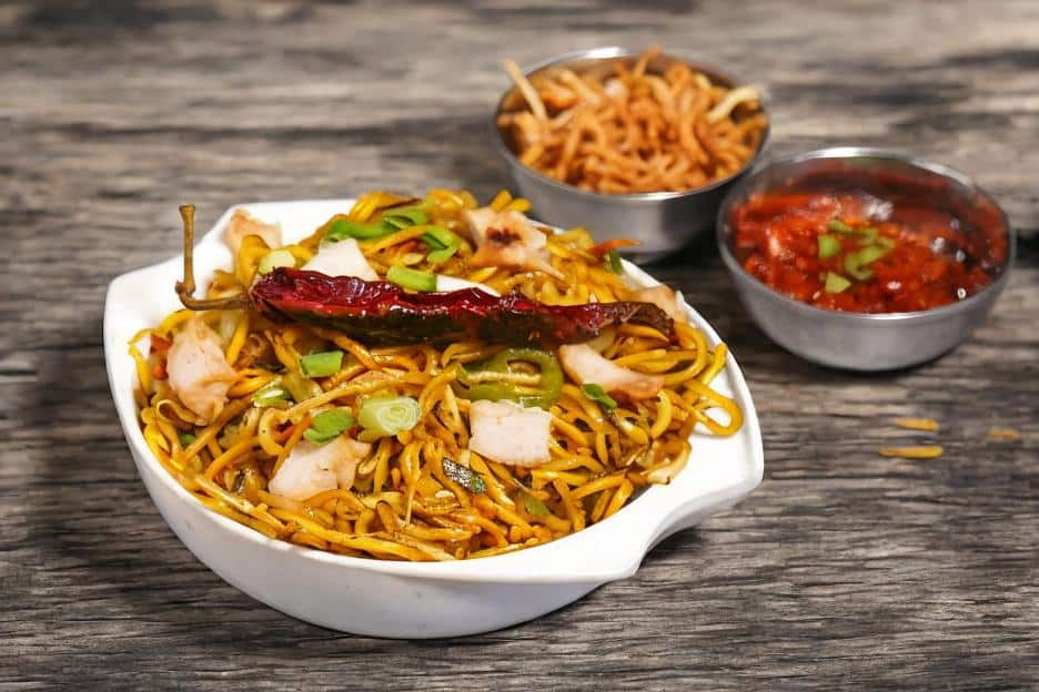 Chicken Singapore Noodles