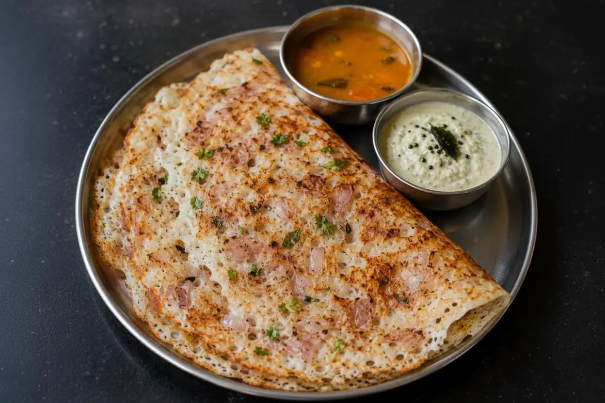 Onion Rawa Masala Dosa