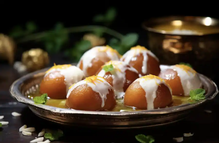 Rabri Gulaab Jamun (2 Pcs)