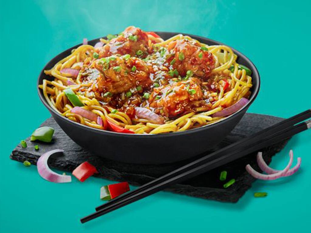 Chicken Manchurian Noodles
