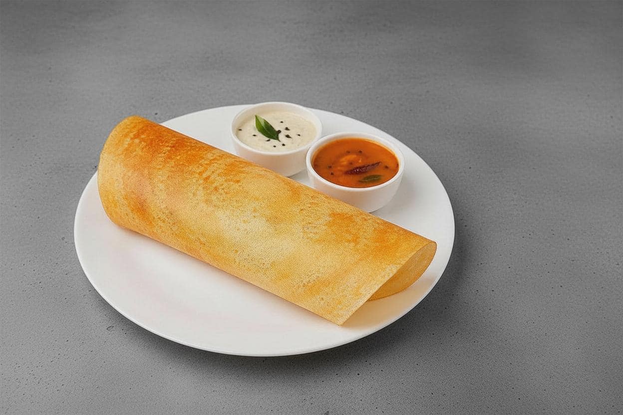 Ghee Roast Plain Dosa