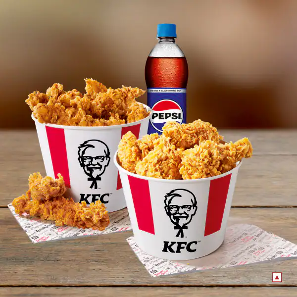 Peri Peri 8 Pc Strips & 4 Pc HC Meal Bucket