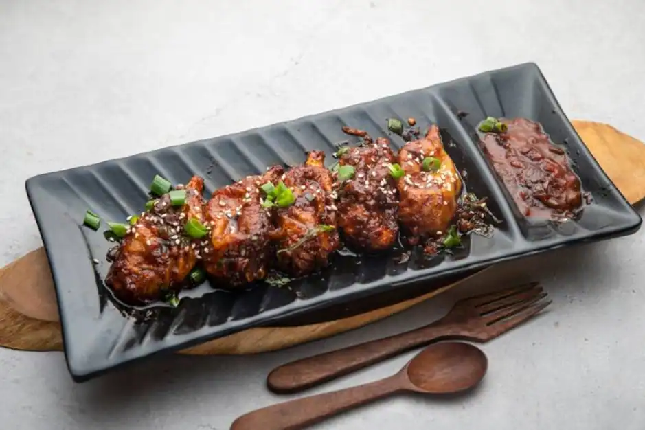 Veg Pan Fried Momos [5 Pieces]