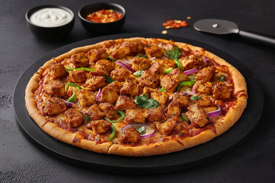 Chicken Tikka Pizza