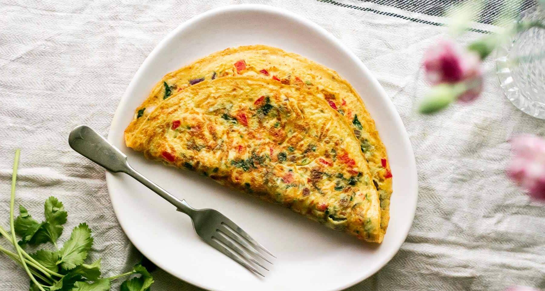 Double Egg Omelette