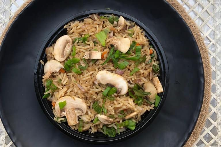 Mushroom Fried Rice