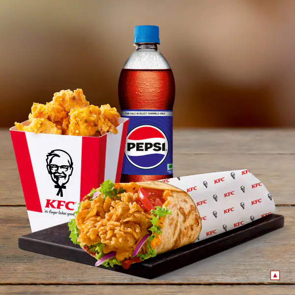 Thai Spicy Roll & Popcorn Chicken Meal