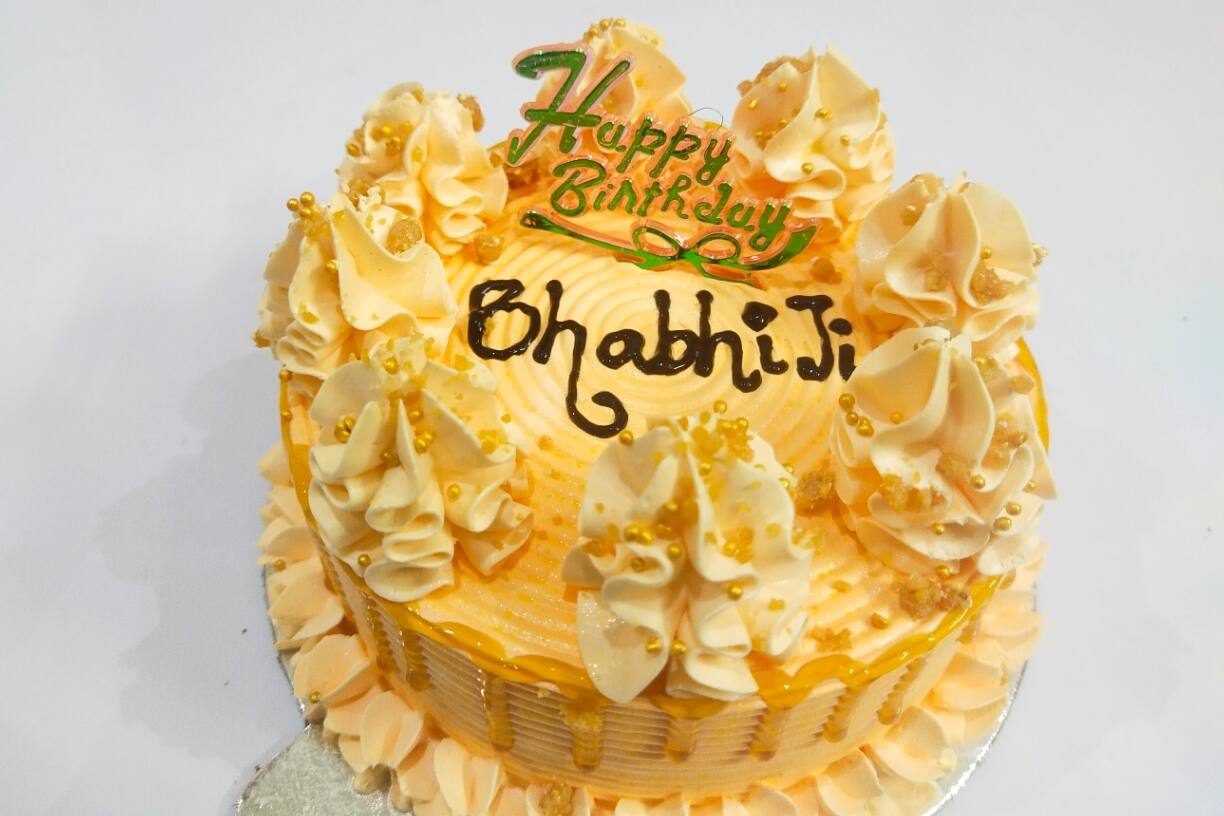 Butterscotch Crunch Cake [500 Grams]