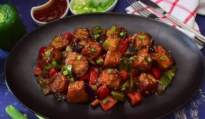 Chilli Paneer Dry