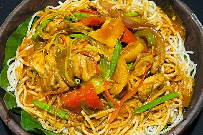 Veg Schezwan Noodles
