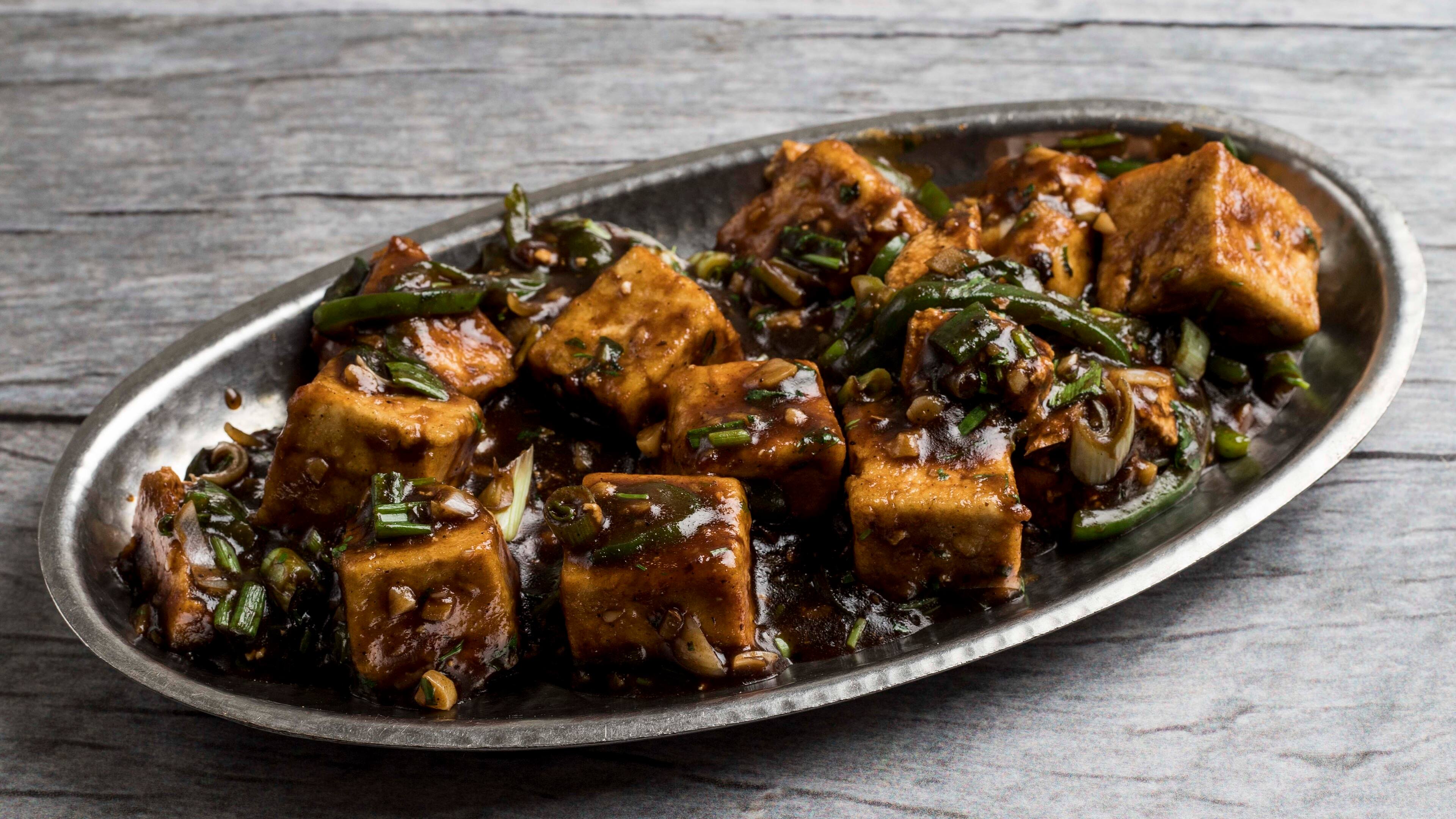 Paneer Manchurian Dry