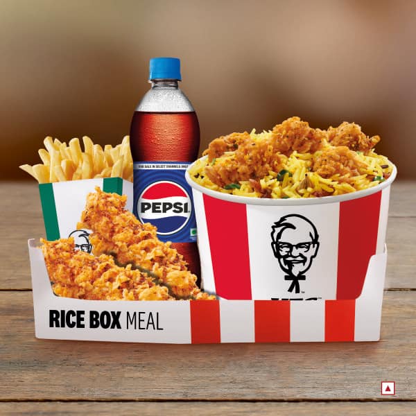 Rice box kfc sales