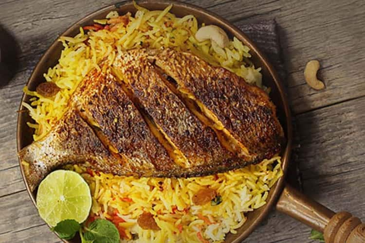 Fish Hyderabadi Biryani