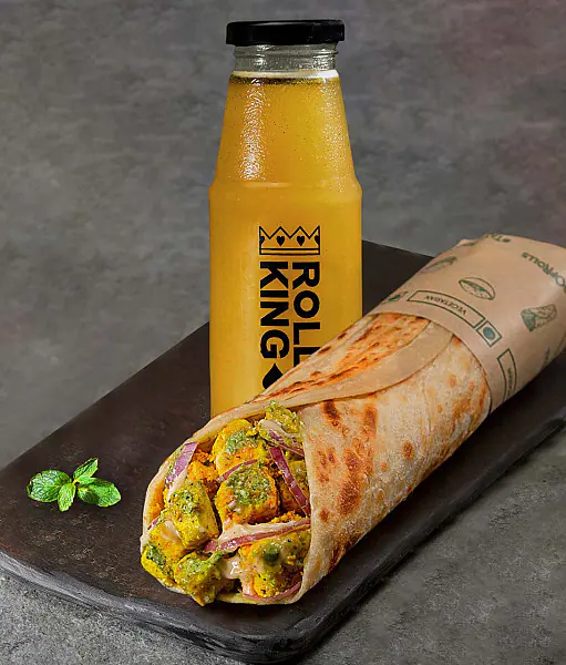 Classic Paneer Roll + Drink
