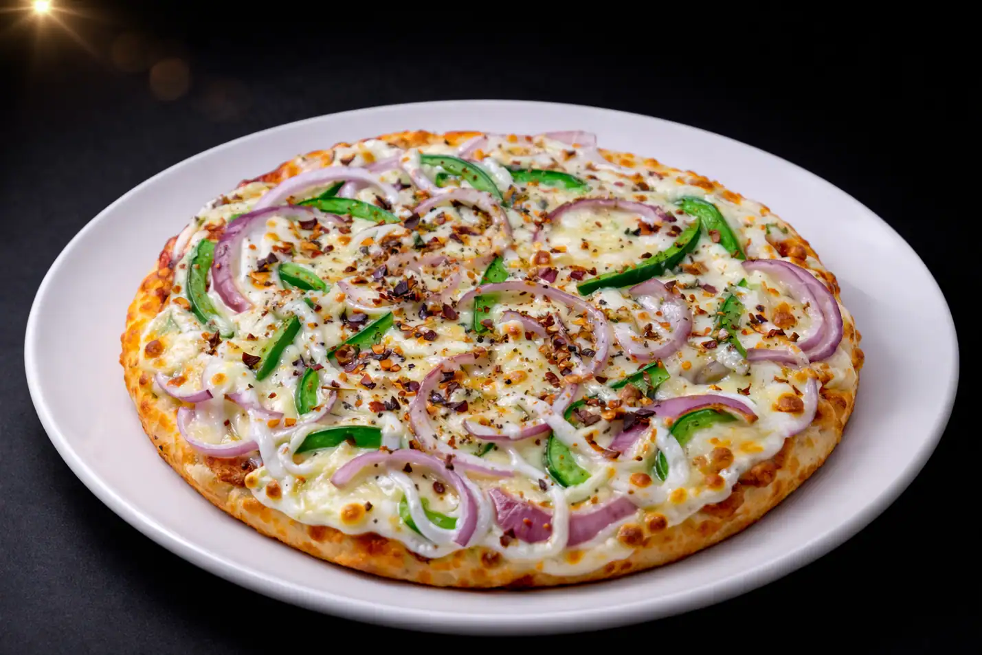 Onion & Capsicum Pizza