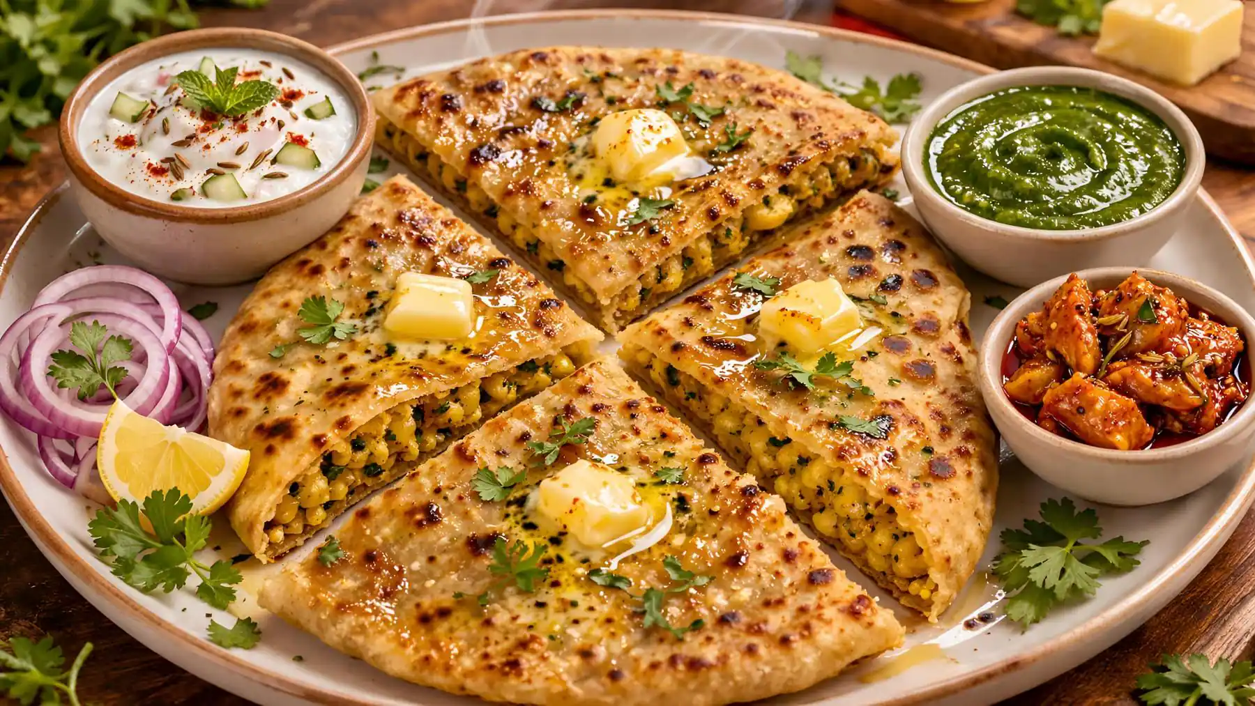 Makhan Maaro Aloo Ka Parantha