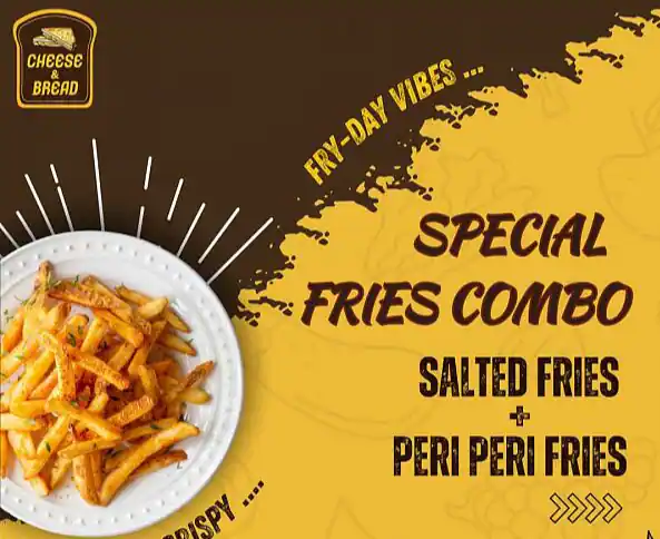 Salted Fries + Peri Peri Fries