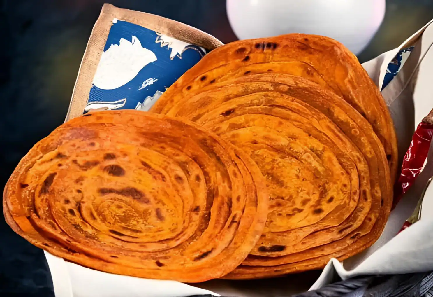 Red Chilli Paratha