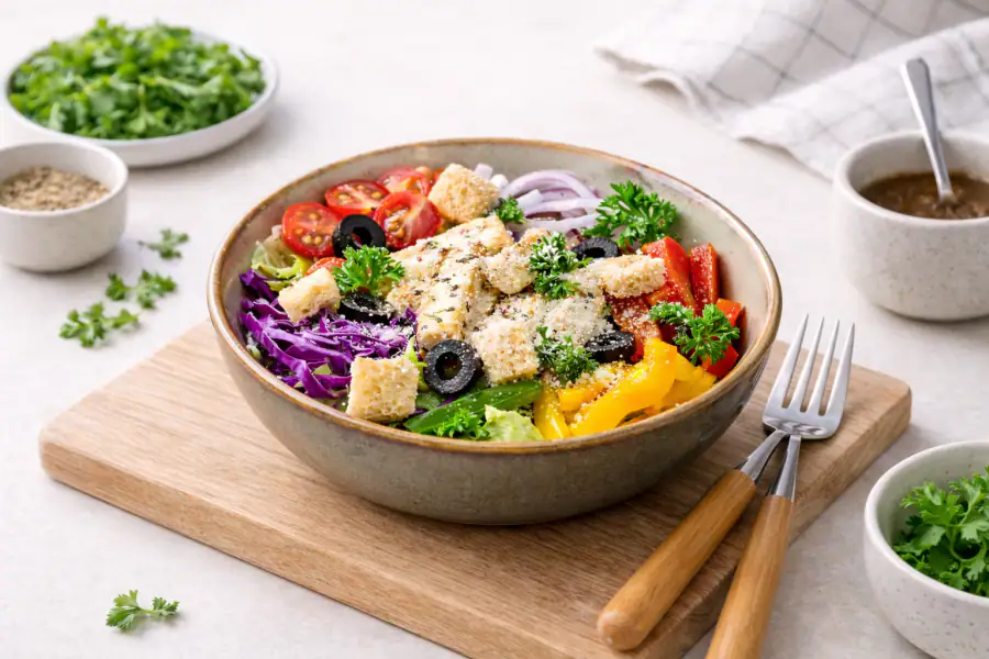 Gourmet Veg Caesar Salad