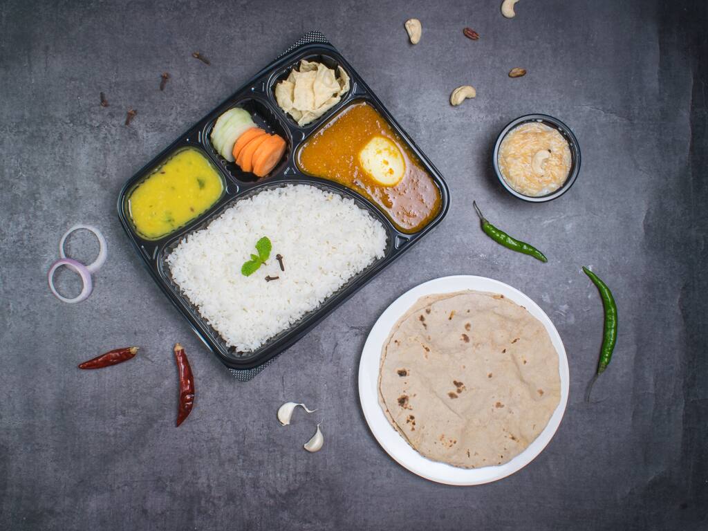 Egg Curry Meal Box