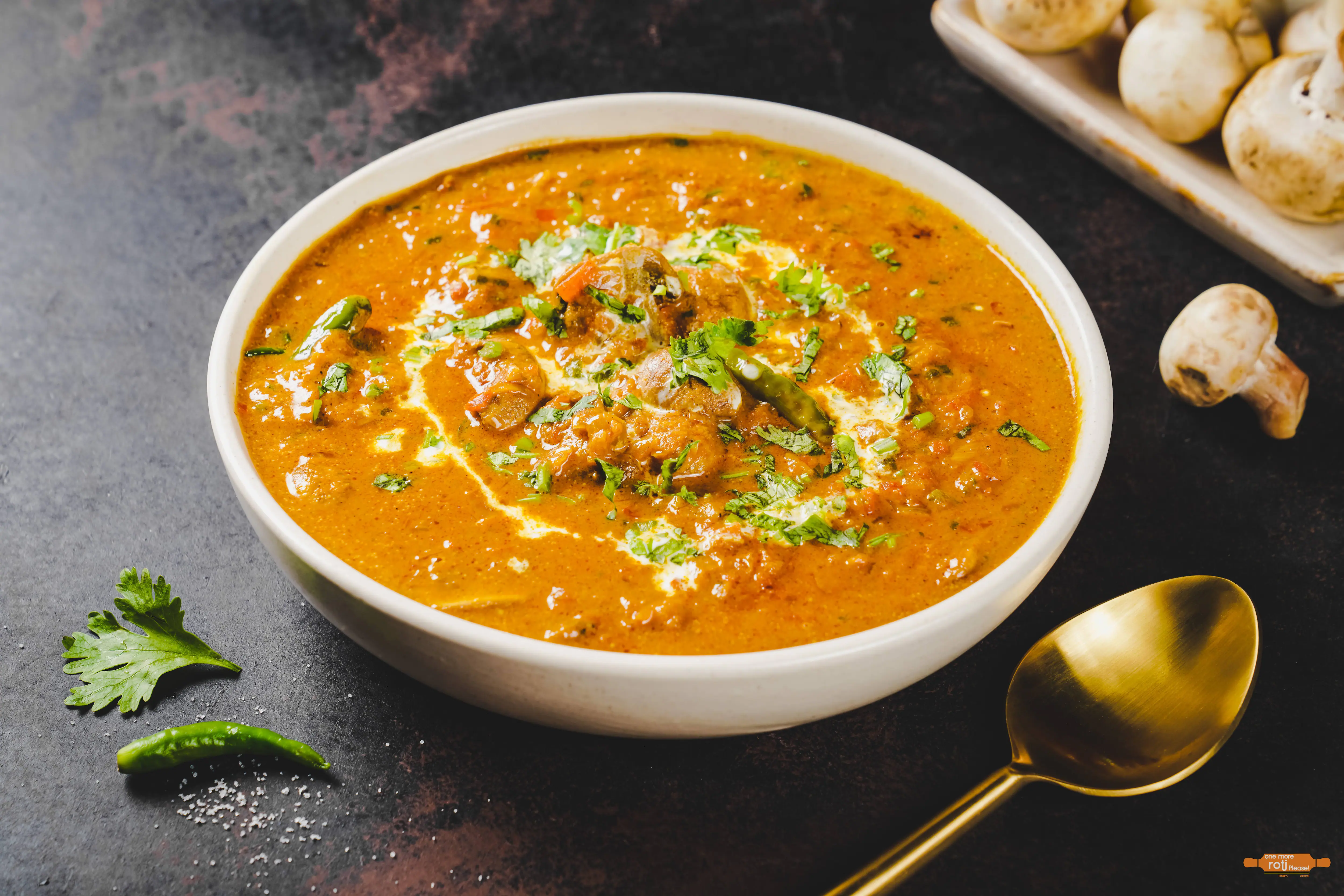 Spicy Mushroom Masala