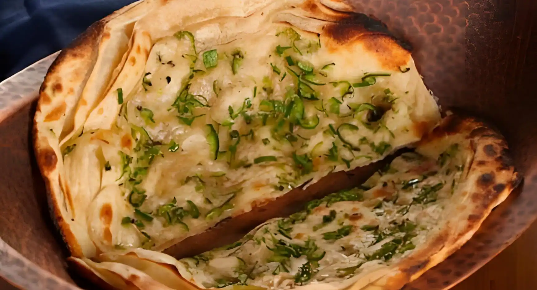 Green Chilli Paratha