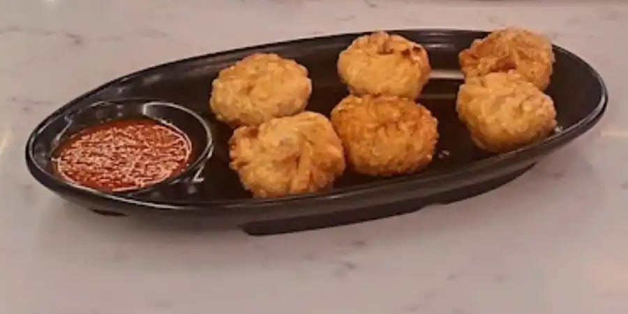Cheese Corn Fried Momos