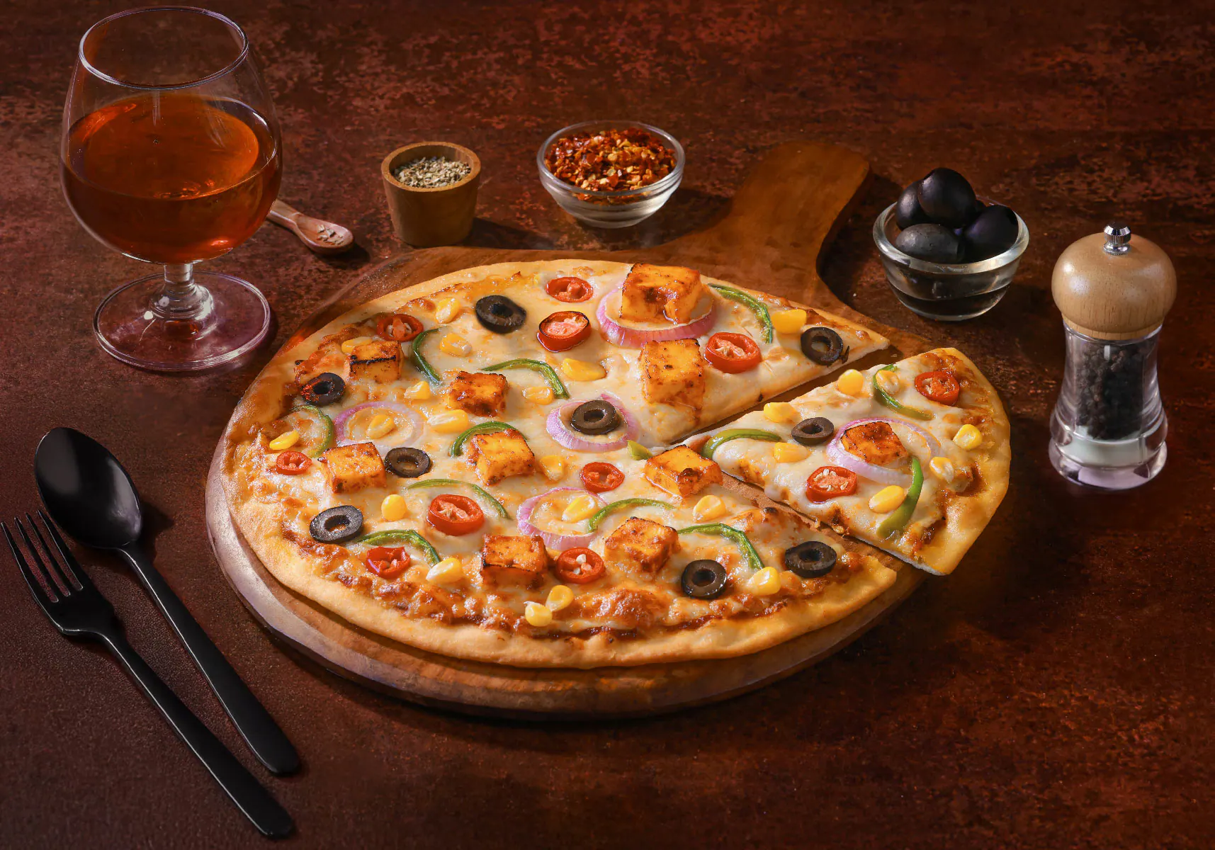 Veg Total Domination Pizza [7" Regular]