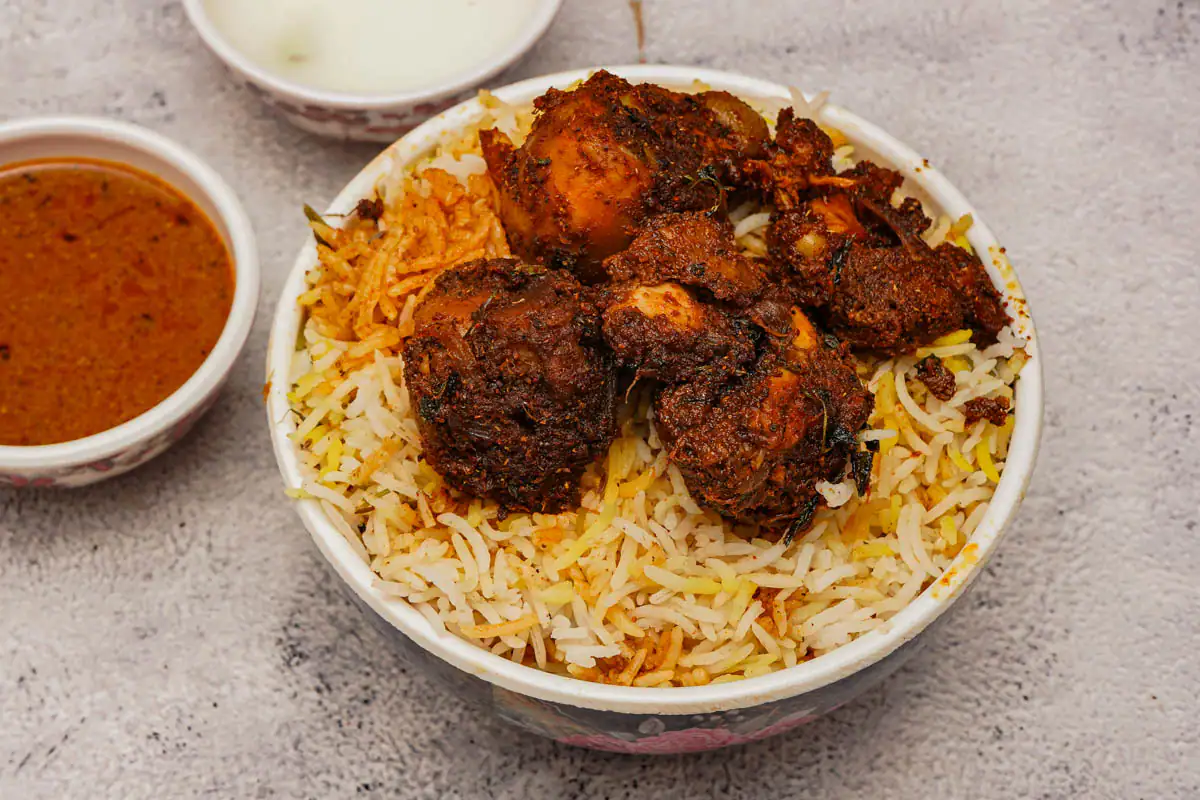 Bawarchi Biryani Flavors