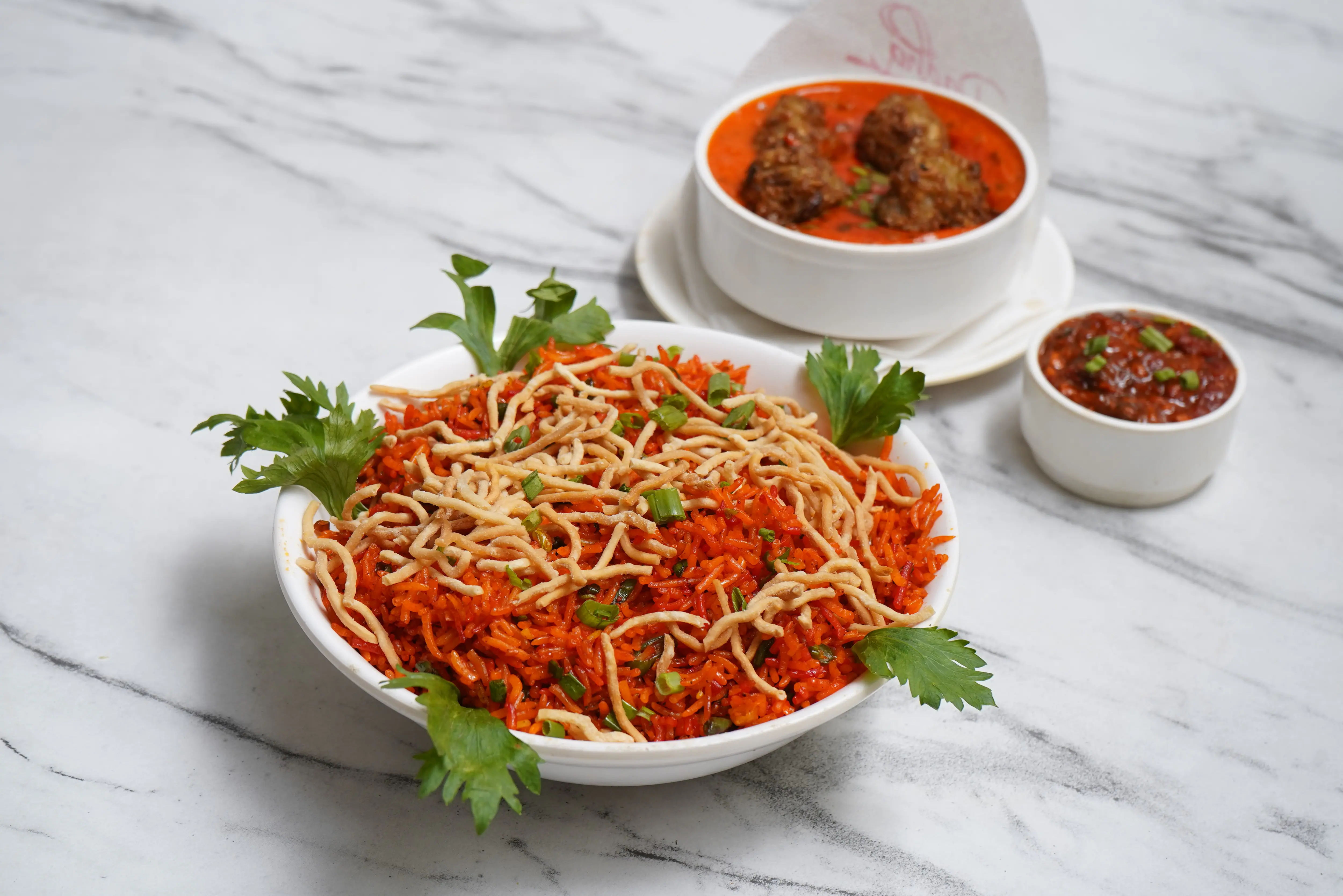 Veg Triple Schezwan Fried Rice
