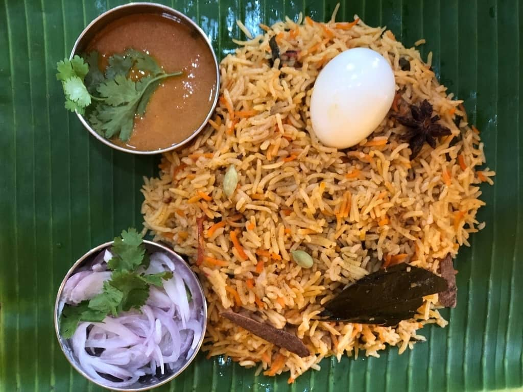 Egg Dum Biryani