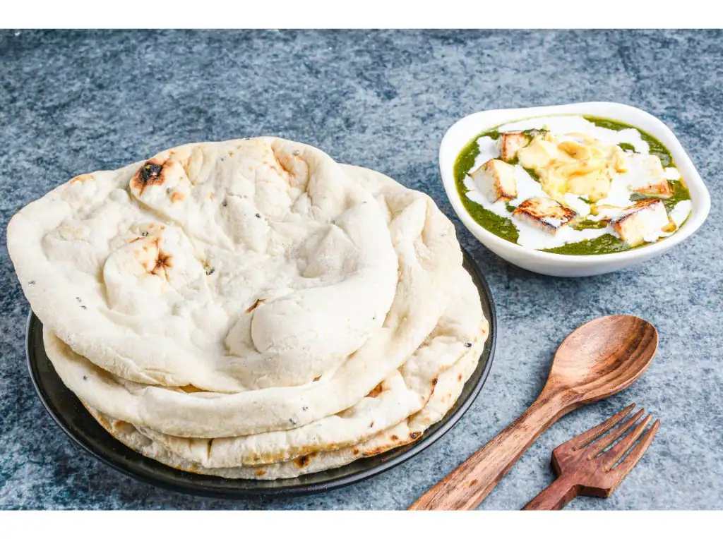 Palak Paneer With Tandoori Roti (4pc) Combo
