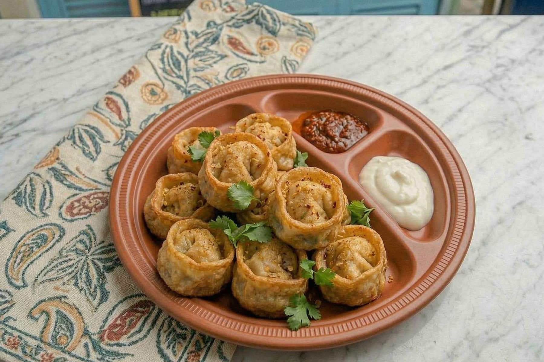 Veg Fried Momos [8 Pieces] in Sirsa